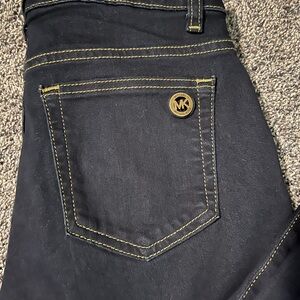 Michael Kors Dark Wash Blue Skinny Jeans